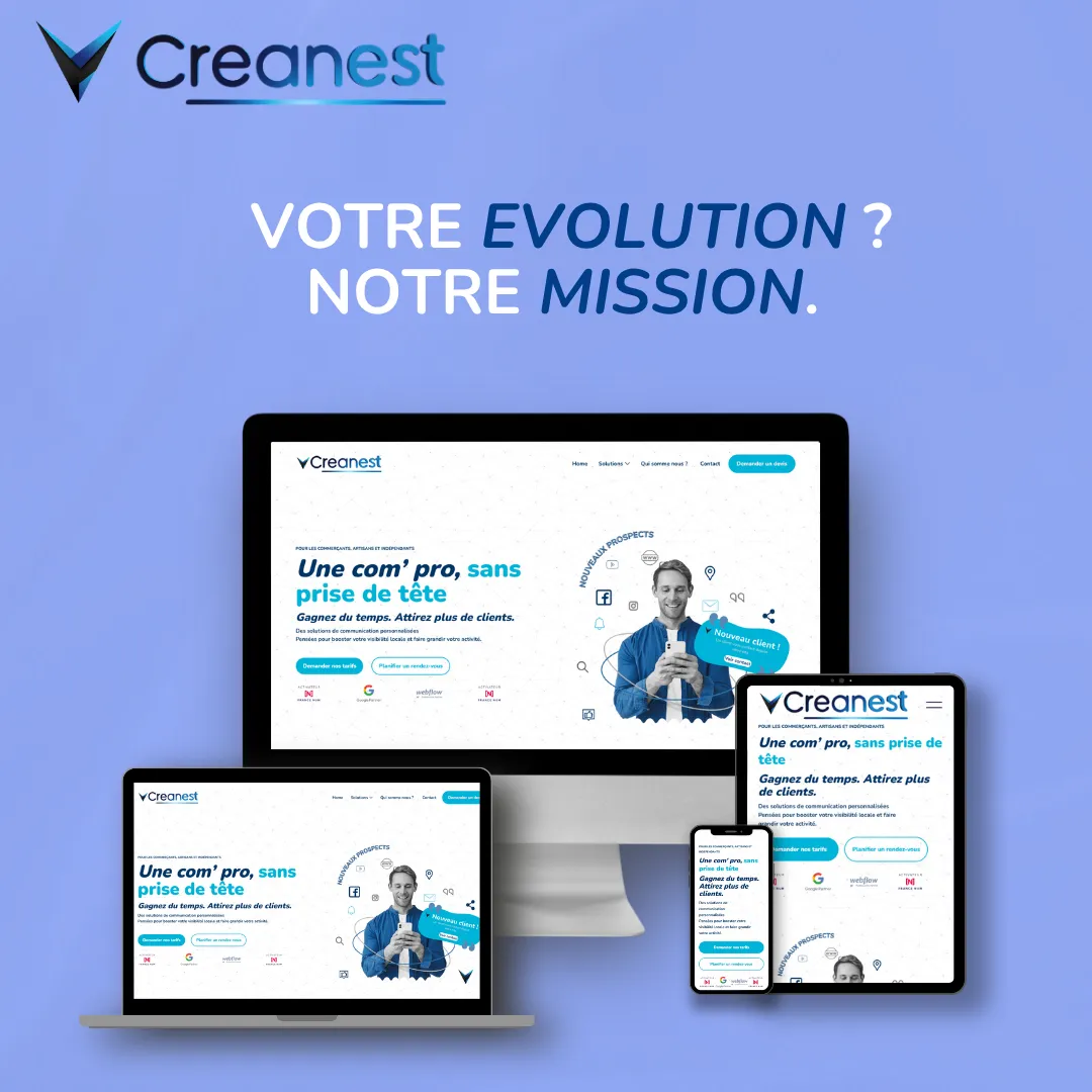mockup site internet